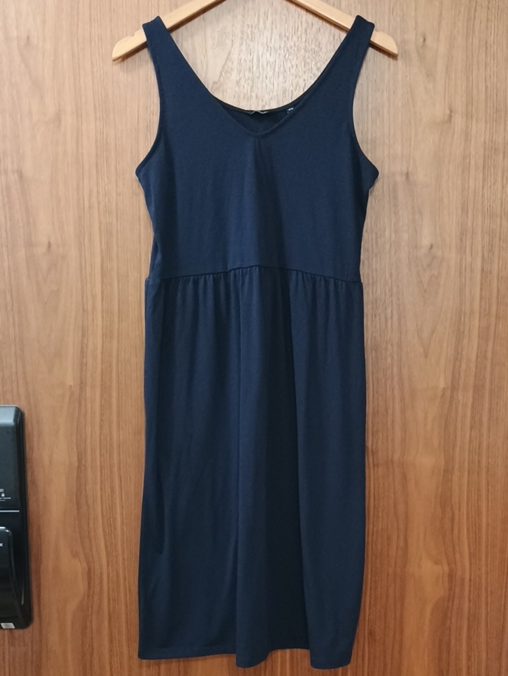 2/$20 Reitmans Navy Sleeveless Lounge Dress